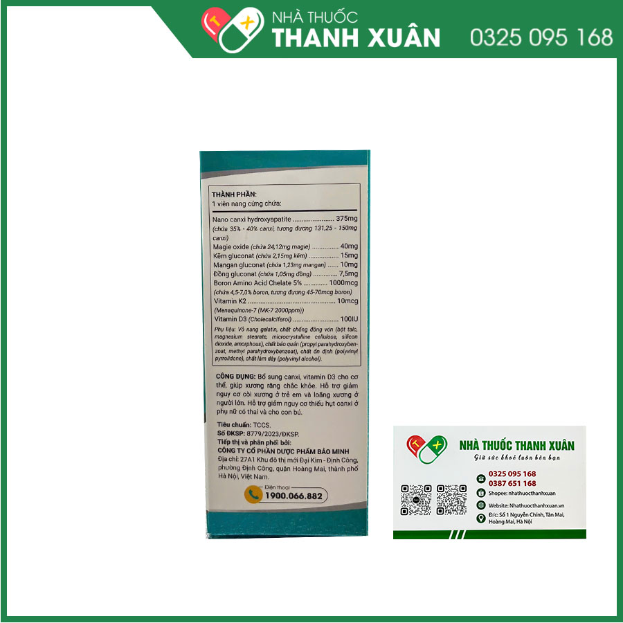 Viên uống Avisure Hi-Cal  bổ sung canxi và các vitamin